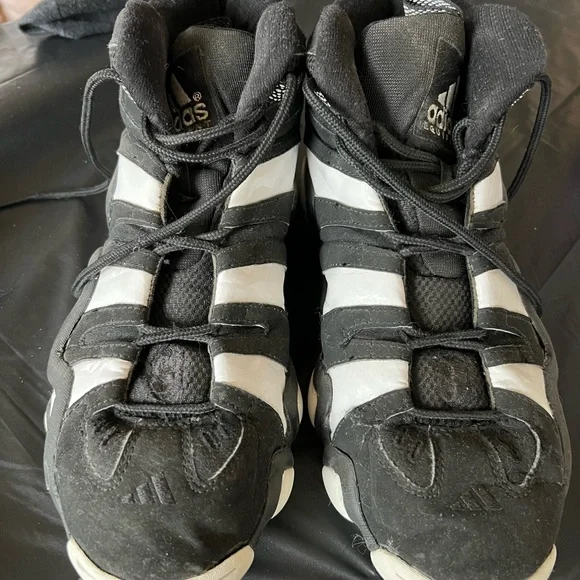 Adidas Black and White Crazy Eight Kobe Shoes